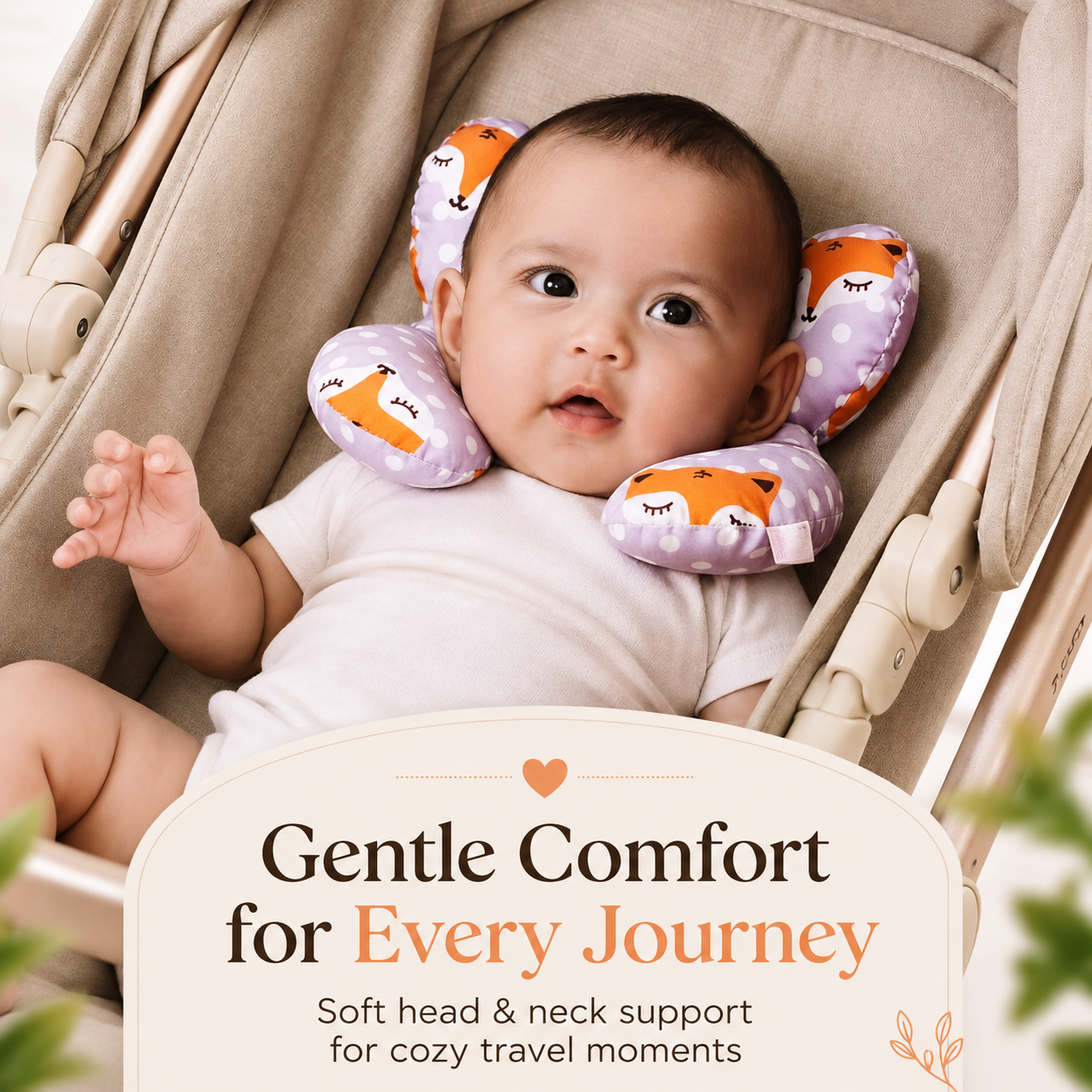Baby Head Support Pillow