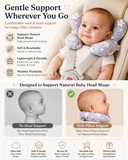 Baby Head Support Pillow