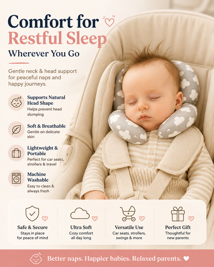 Baby Head Support Pillow