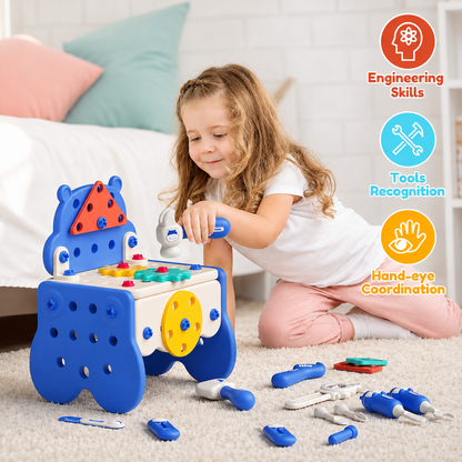 Hippo All-in-one Tool Hub DIY Montessori Tool Box Set