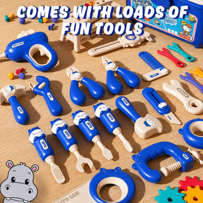 Hippo All-in-one Tool Hub DIY Montessori Tool Box Set