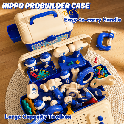 Hippo All-in-one Tool Hub DIY Montessori Tool Box Set