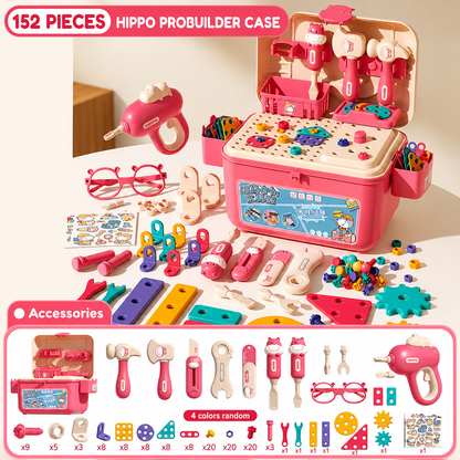 Hippo All-in-one Tool Hub DIY Montessori Tool Box Set