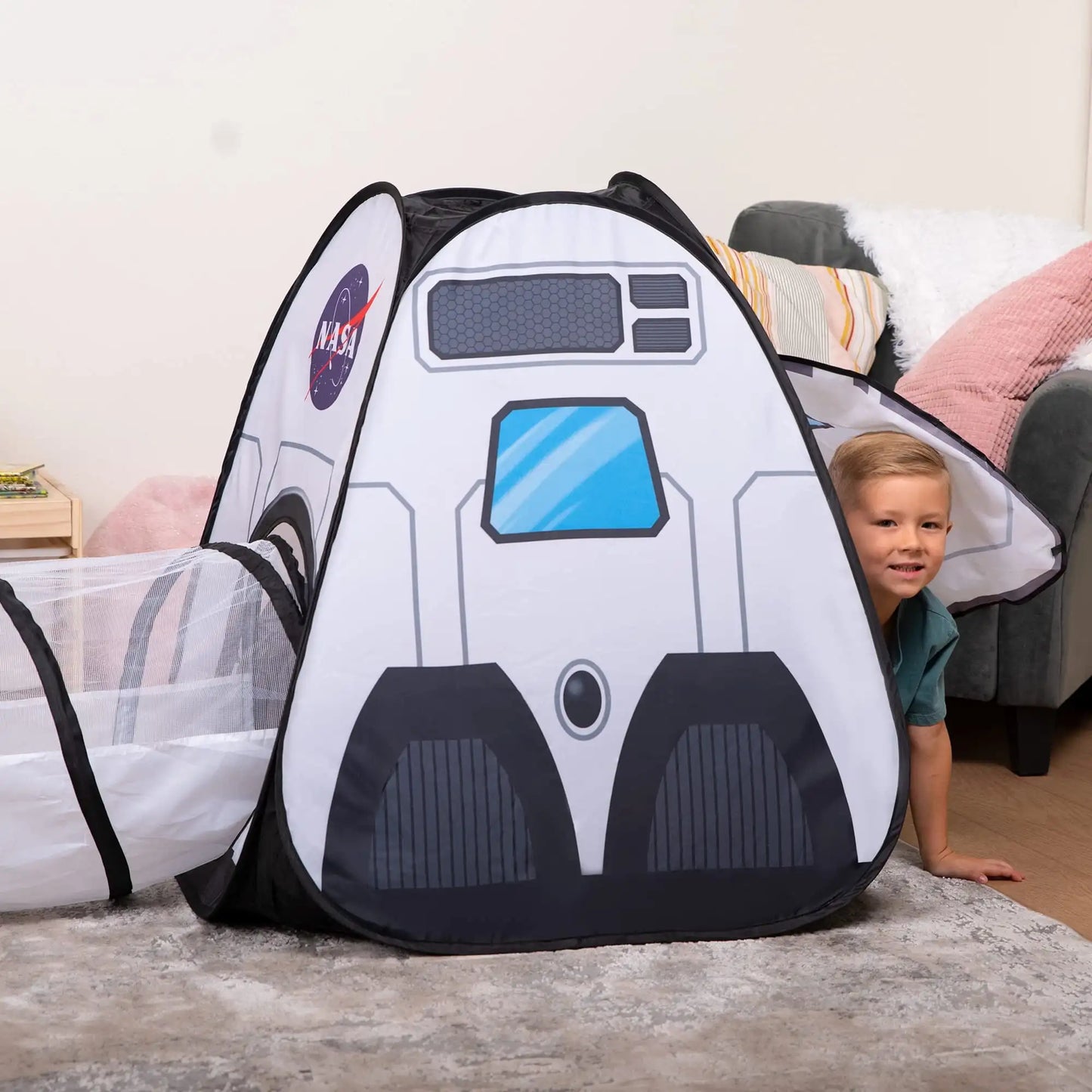 USA Rocket Ship children Play Tent house