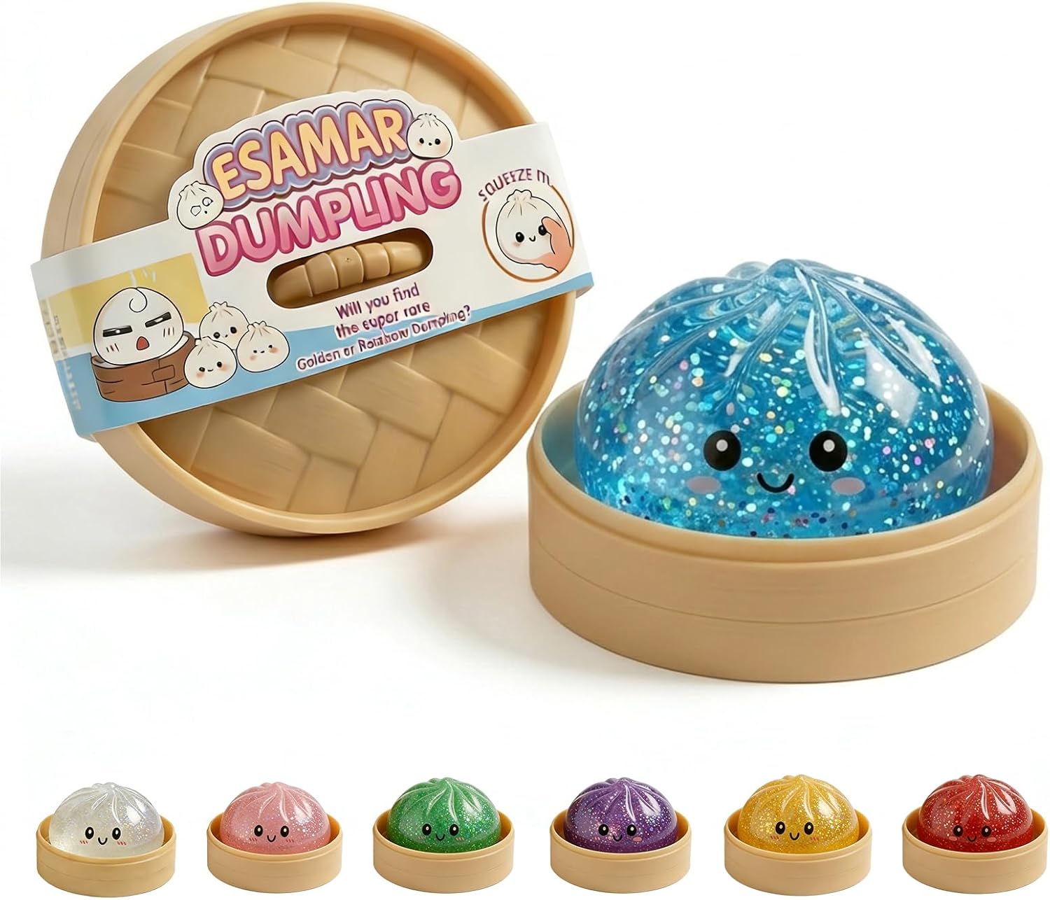 Squishy Dumpling Sensory Squeeze Toy