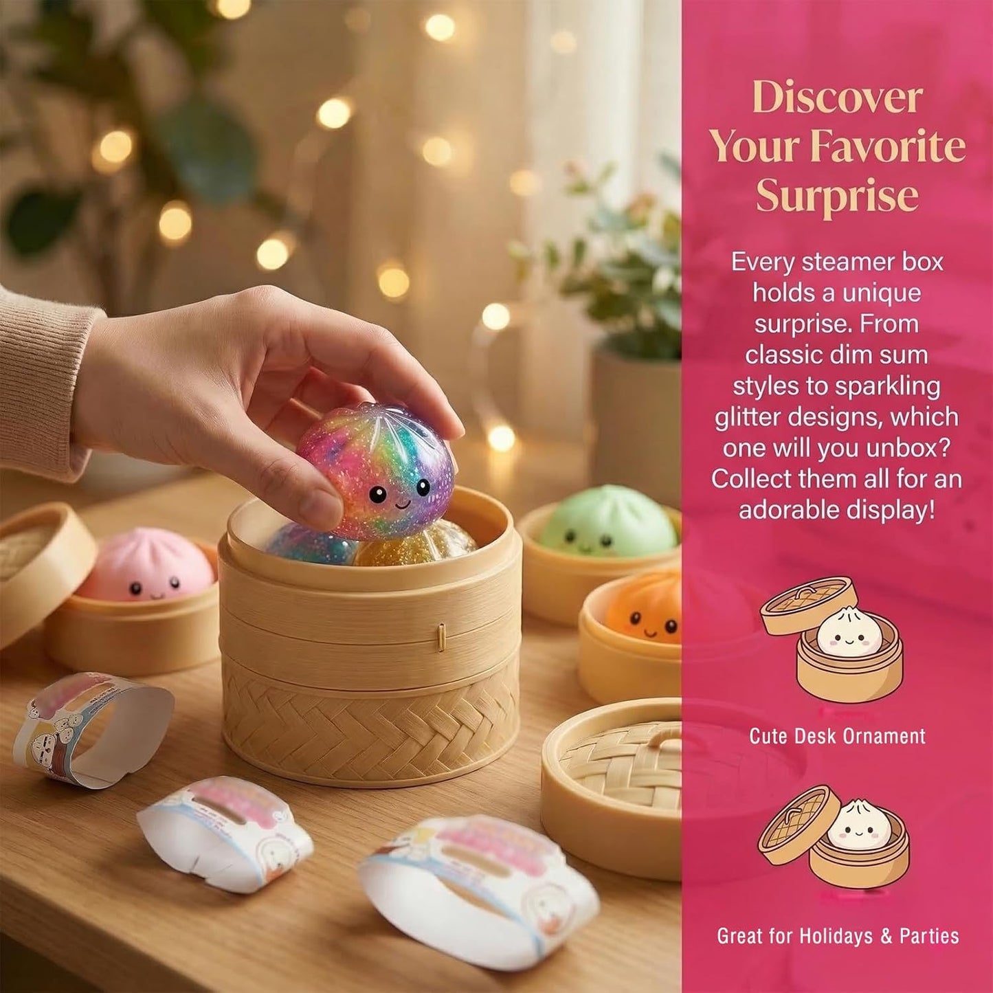 Squishy Dumpling Sensory Squeeze Toy